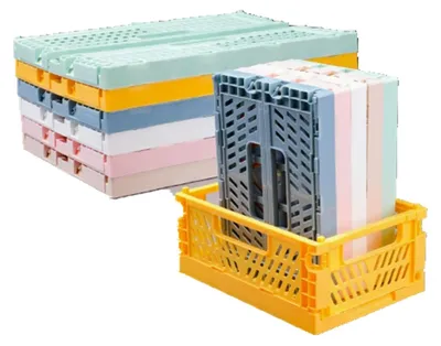 Imagen del producto de Juego de 6 cajas plegables para almacenamiento