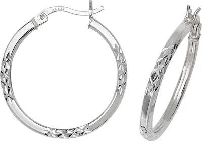 Produktbild von 925 Sterling Silber Damen - Paar Creolen - 20mm; TRS17710MM20