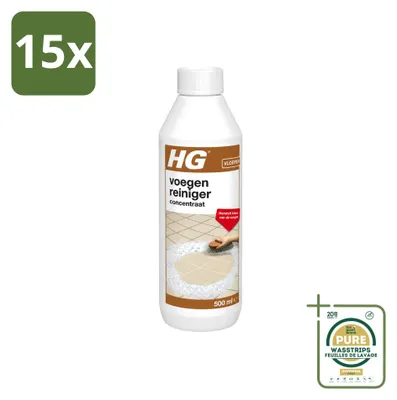 Produktbild von 15 x HG Fugenreiniger Konzentrat - 500 ml - Vorratspackung - 15 Stücke