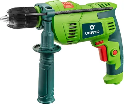 Produktbild von Verto 50G528, Schlagschrauber, Pistolengriff, Schnellwechselfutter, Schwarz, Grün, Rot, 3000 RPM, 48000 IPM