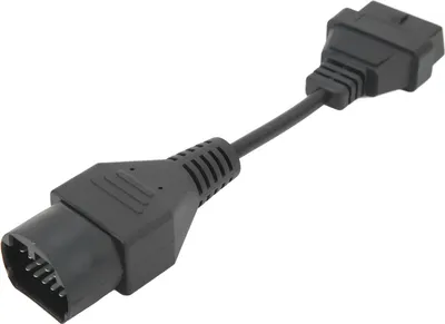 Image de ODB2 Scanner Diagnostic Cable 17pin to 16pin Connector Adapter Replacement for Ford Ranger