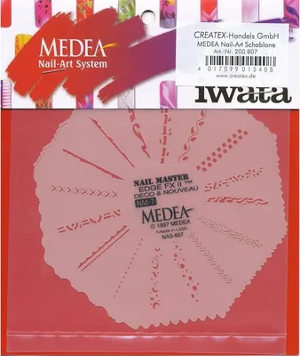 Produktbild von Nail-Art Schablonen-Set (aus No. 7, 8, 9) VIMNAS640 *** Aktionsartikel