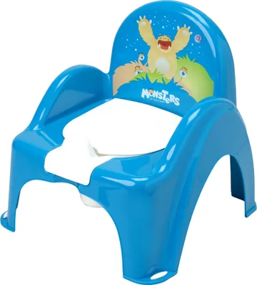 Produktbild von TEGA BABY Töpfchen mit Monstermelodie, blau