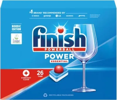 Image de Finish Power Essential 26 pièces