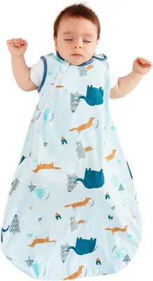 Produktbild von Famanu Schlafsack für Babys - 0,5 Tog, 100% Baumwolle, Unisex, 12-24 Monate