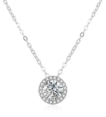 Immagine prodotto di Collana in argento con zirconi AGS868/47