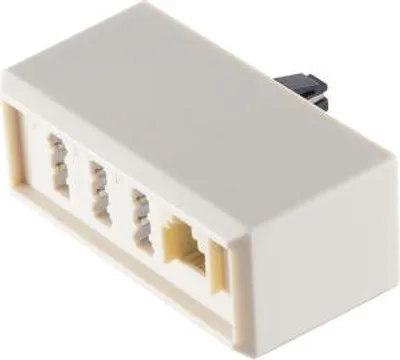 Produktbild von TAE F-Stecker / NFF + Western-Buchse 6/4