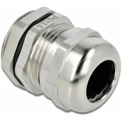 Produktbild von DeLOCK Kabelverschraubung PG13,5 Metall, Metallisch, Messing, 1 Stück(e), PG13.5, 1,2 cm, IP68