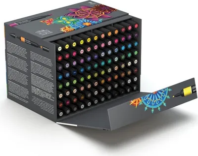 Produktbild von Winsor Newton Promarker Coffret X96 Sortimentsset Kunst Handwerk Erwachsene Sammlung utendue