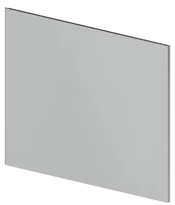 Zdjęcie produktu dla Panel ścienny Vilo XL – gładka okładzina ścienna do kuchni i łazienki – wodoodporny panel MPC – 265 x 60 cm – faktura siateczkowa