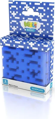 Produktbild von Meli Basic Konstruktionsplatten-Set – 6 Grundplatten für kreatives Bauen