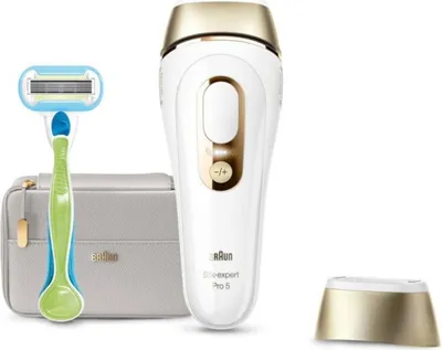 Produktbild von Braun IPL Silk-Expert Pro 5 PL5054 Haarentfernungsgerät DamenHerren dauerhaft Technologie
