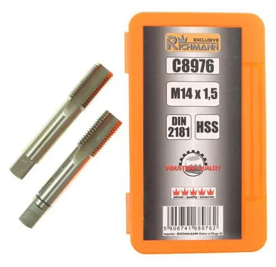 Produktbild von RICHMANN C8976 Gewindebohrer Fein M14x1,5 HSSG 2 Stück