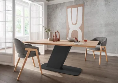 Produktbild von Tischgestell Mittelfuß Zero 120x45x72 Stahl Schwarz