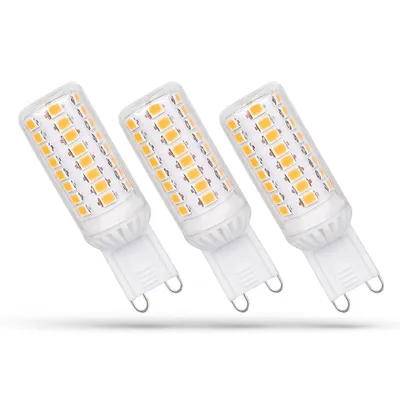 Produktbild von 3 x Spectrum LED Leuchtmittel Stiftsockellampe 4W G9 klar 440lm Tageslicht 6000K kaltweiß 270° DIMMBAR