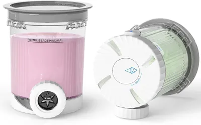 2 Eisbehälter 480 ml für Ninja Creami NC701/NC700