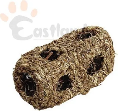 Produktbild von Nager Heunest Grasröhre Hamsternest Grasnest Nest Heu Nagetierzubehör 19 cm