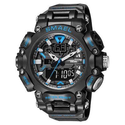 Obrázek produktu pro Hodinky SMAEL ZA-14074 - Černá/Modrá KP14074