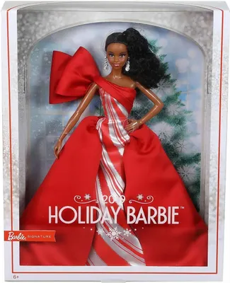 Zdjęcie produktu dla Lalka Barbie Holiday Doll 2019 Kręcona brunetka