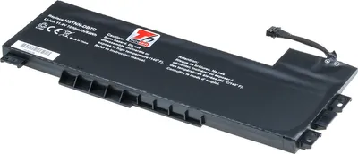 Produktbild von T6 Power Akku für Hewlett Packard ZBook 15 G4, Li-Ion, 11,4 V, 7200 mAh (82 Wh), schwarz