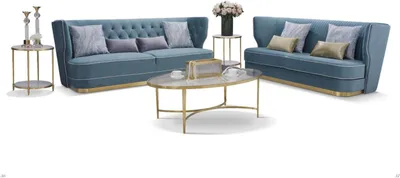 Produktbild von Sofa 3 Sitzer Stoffsofas Luxus Designer Couch Neu Sofa Luxus Polstersofas