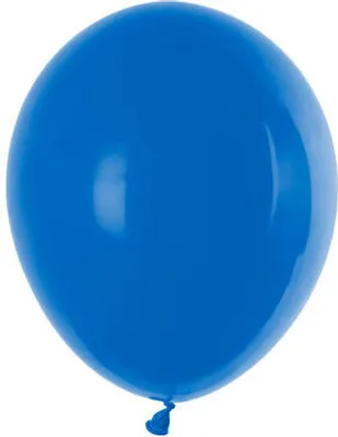 Produktbild von 300 Stück Luftballons aus Naturkautschuklatex, blau, Ø36cm, für Luft & Helium