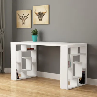 Immagine prodotto di Scrivania bianca Labirent 140x60x75