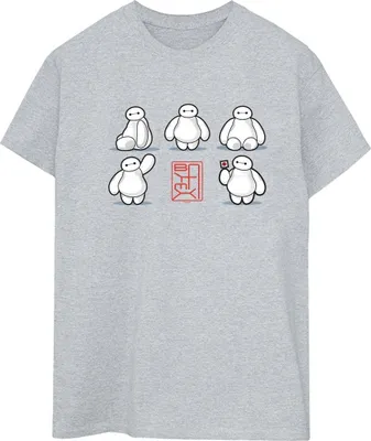 Produktbild von Disney - "Big Hero 6" T-Shirt für Damen BI15585 (S) (Grau)