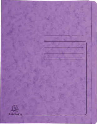 Produktbild von Exacompta Schnellhefter 39998E DIN A4 Karton violett