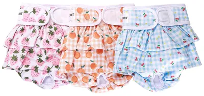Image de Couche réutilisable pour chiennes - Taille XL