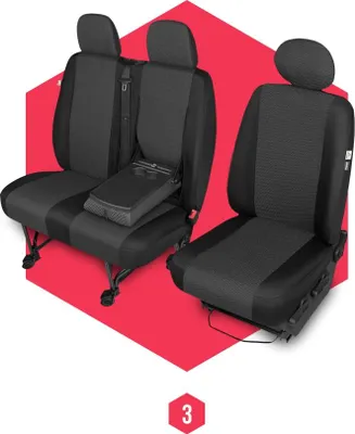 Immagine prodotto di Coprisedili per Iveco Daily V (11-14) Coprisedili anteriori 1+2 Coprisedili auto Coprisedili