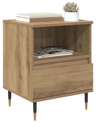 Obrázok produktu pre vidaXL Nočný stolík Artisan dub 40 x 35 x 50 cm materiál na báze dreva