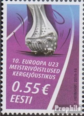 Produktbild von Briefmarken Estland 2015 Mi 831 (kompl.Ausg.) postfrisch Leichtathletik