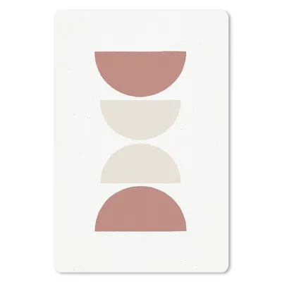 Produktbild von MuchoWow® Mauspad Mousepad Minimalismus - Pastell - Gestaltung 18x27 cm - Mousepads - Maus Mat - Pad - Mausunterlage