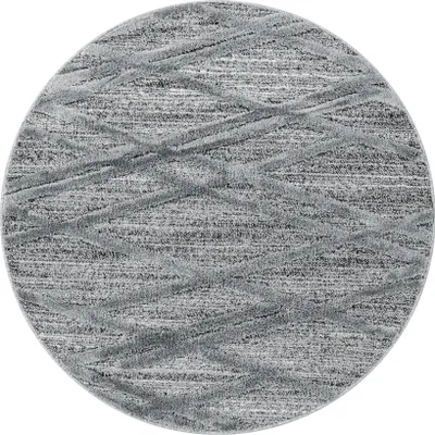 Produktbild von Carpetsale24 Teppich Wohnzimmer Hoch-Tief Effekt 3D Optik Skandinavische Boho Design Elegante Hochflor Teppich Flauschig, Grösse: 200x290 cm
