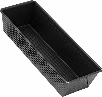 Immagine prodotto di Zenker Black Metallic Königskuchenform, Königskuchen Form, Kastenform, Backform, Kuchenform, Stahlblech mit Antihaftbeschichtung / Antihaft Classic, Schwarz, L 30 cm, 6514