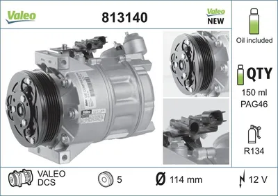 Produktbild von Klimakompressor VALEO 813140