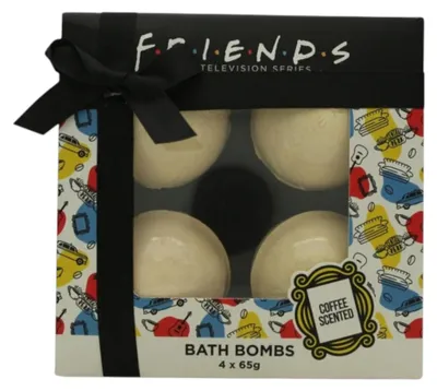 Immagine prodotto di Bombe da bagno al profumo di caffè Warner Bros. Friends 4 x 65g