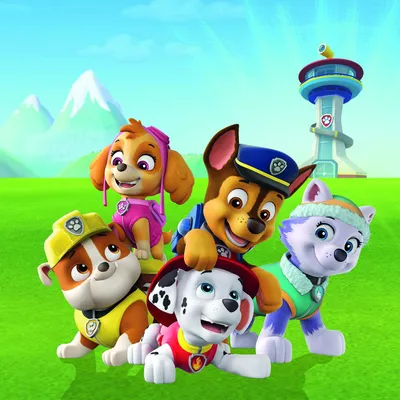 Produktbild von Leinwandbild - Motiv: Paw Patrol - 35 x 35cm