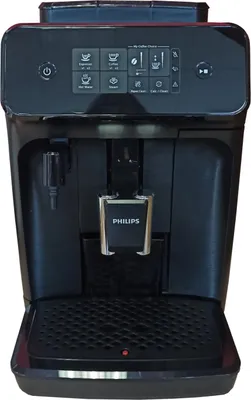 Produktbild von Plnoautomatický kávovar Philips série 1200, 2 kávové špeciality, čierny (EP1220/00)