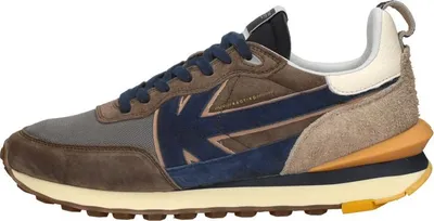 Produktbild von Kaotiko Nara  Sneakers Laag - Donkerbruin - Maat 42