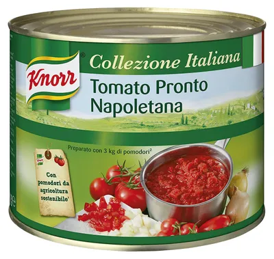 Zdjęcie produktu dla Knorr Collezione Italiana Tomato Pronto Napoletana Sos pomidorowy 2000g