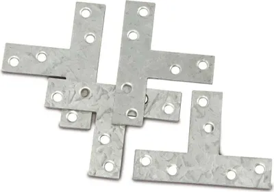 Produktbild von KRAFTMANN 80927 T-Winkel 70x50x16 mm 4er-Set
