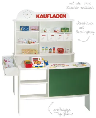 Image de Stand deRoba blanc avec accessoires ; 9892W ZU