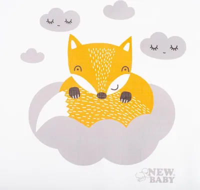 Image de Matelas à langer New Baby Fox blanc 50x70cm