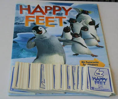 Image de Happy Feet - Autocollants à collectionner - Set complet + album
