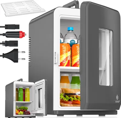 Produktbild von KESSER® Mini Kühlschrank Kühlen & warmhalten auch als Minibar & Kühlbox für Auto