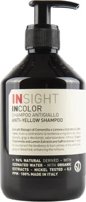 Image de Shampooing Insight InColor anti-jaunissement pour cheveux blonds, 400 ml
