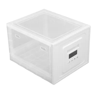 Produktbild von Abschließbare Aufbewahrungsbox mit Timer – Transparent, digitale Kombinationssperre, für Medikamente, Snacks, Handy, Tablet, Sicherheit