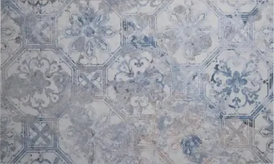 Obrázek produktu pro Obkladový panel do kuchyně mySpotti Profix modrá dlažba Vintage 100 x 60 cm PX-10060-1917-HB